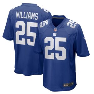 Rodarius Williams New York Giants Nike Game Player Jersey - Royal- 49Native