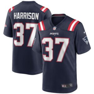 Rodney Harrison New England Patriots Nike Game Retired Player Jersey - Navy- 49Native