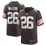 Rodney McLeod Cleveland Browns Nike Team Game Jersey -  Brown- 49Native