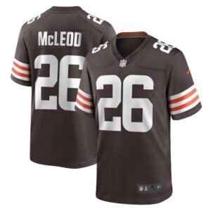 Rodney McLeod Cleveland Browns Nike Team Game Jersey -  Brown- 49Native