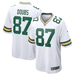 Romeo Doubs Green Bay Packers Nike Game Player Jersey - White- 49Native