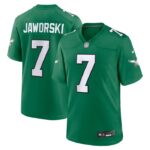 Ron Jaworski Philadelphia Eagles Nike Alternate Game Jersey - Kelly Green- 49Native