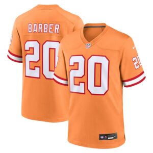 Ronde Barber Tampa Bay Buccaneers Nike Throwback Game Jersey - Orange- 49Native