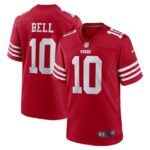 Ronnie Bell San Francisco 49ers Nike Team Game Jersey - Scarlet- 49Native