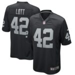 Ronnie Lott Las Vegas Raiders Nike Game Retired Player Jersey - Black- 49Native