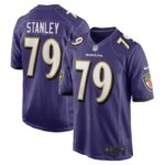Ronnie Stanley Baltimore Ravens Nike Game Jersey - Purple- 49Native