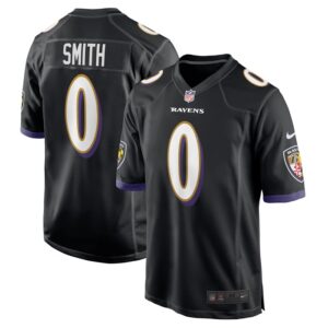 Roquan Smith Baltimore Ravens Nike Team Game Jersey - Black- 49Native