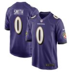 Roquan Smith Baltimore Ravens Nike Team Game Jersey - Purple- 49Native