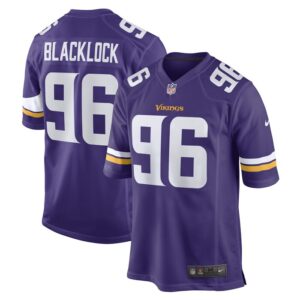 Ross Blacklock Minnesota Vikings Nike Game Player Jersey - Purple- 49Native