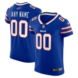 Buffalo Bills Nike Vapor Elite Custom Jersey - Royal- 49Native