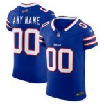 Buffalo Bills Nike Vapor F.U.S.E. Elite Custom Jersey - Royal- 49Native