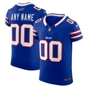 Buffalo Bills Nike Vapor F.U.S.E. Elite Custom Jersey - Royal- 49Native