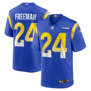 Royce Freeman Los Angeles Rams Nike  Game Jersey - Royal- 49Native