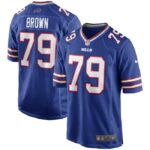 Ruben Brown Buffalo Bills Nike Game Retired Player Jersey - Royal- 49Native