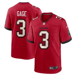 Russell Gage Tampa Bay Buccaneers Nike  Game Jersey -  Red- 49Native