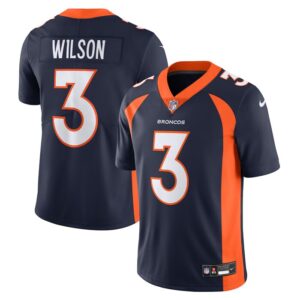 Russell Wilson Denver Broncos Nike  Vapor Untouchable Limited Jersey - Navy- 49Native