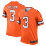 Russell Wilson Denver Broncos Nike Alternate Legend Jersey - Orange- 49Native