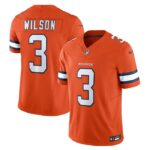 Russell Wilson Denver Broncos Nike Vapor F.U.S.E. Limited Jersey - Orange- 49Native