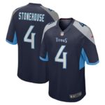 Ryan Stonehouse Tennessee Titans Nike Game Player Jersey - Navy- 49Native