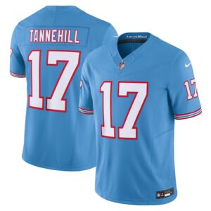 Ryan Tannehill Tennessee Titans Nike Vapor F.U.S.E. Limited Jersey - Light Blue- 49Native
