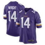 Ryan Wright Minnesota Vikings Nike Game Player Jersey - Purple- 49Native