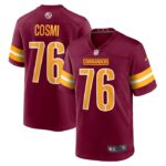Sam Cosmi Washington Commanders Nike  Game Jersey -  Burgundy- 49Native