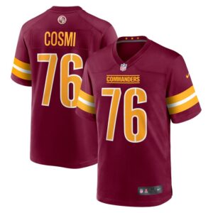 Sam Cosmi Washington Commanders Nike  Game Jersey -  Burgundy- 49Native