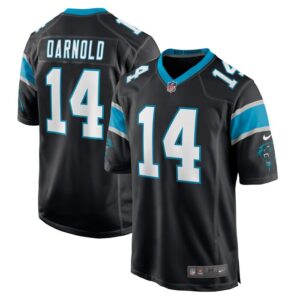 Sam Darnold Carolina Panthers Nike Game Player Jersey - Black- 49Native