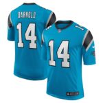 Sam Darnold Carolina Panthers Nike Vapor Limited Jersey - Blue- 49Native