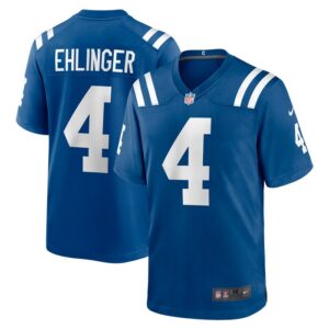 Sam Ehlinger Indianapolis Colts Nike Game Jersey - Royal- 49Native