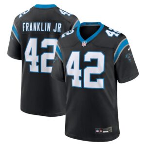 Sam Franklin Jr. Carolina Panthers Nike Team Game Jersey - Black- 49Native