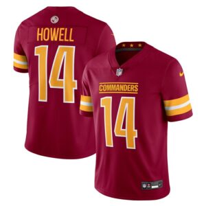 Sam Howell Washington Commanders Nike  Vapor Untouchable Limited Jersey - Burgundy- 49Native