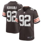 Sam Kamara Cleveland Browns Nike Team Game Jersey -  Brown- 49Native