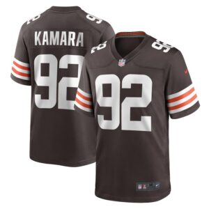 Sam Kamara Cleveland Browns Nike Team Game Jersey -  Brown- 49Native