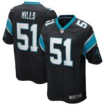 Sam Mills Carolina Panthers Nike Game Retired Player Jersey - Black- 49Native