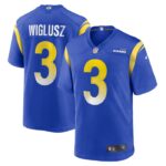 Sam Wiglusz Los Angeles Rams Nike Game Jersey -  Royal- 49Native