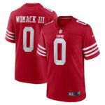 Samuel Womack III San Francisco 49ers Nike  Game Jersey -  Scarlet- 49Native