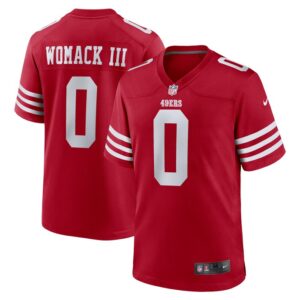 Samuel Womack III San Francisco 49ers Nike  Game Jersey -  Scarlet- 49Native