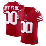 San Francisco 49ers Nike Vapor F.U.S.E. Elite Custom Jersey - Scarlet- 49Native