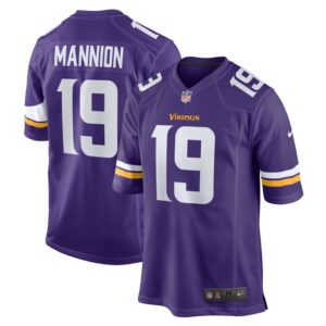 Sean Mannion Minnesota Vikings Nike  Game Jersey -  Purple- 49Native