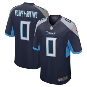 Sean Murphy-Bunting Tennessee Titans Nike Game Player Jersey - Navy- 49Native
