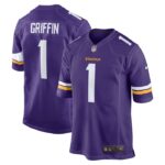 Shaquill Griffin Minnesota Vikings Nike Team Game Jersey -  Purple- 49Native