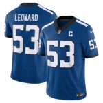 Shaquille Leonard Indianapolis Colts Nike Vapor F.U.S.E. Limited Jersey - Blue- 49Native