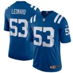 Shaquille Leonard Indianapolis Colts Nike Vapor Limited Jersey - Royal- 49Native