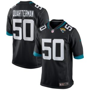 Shaquille Quarterman Jacksonville Jaguars Nike Game Jersey - Black- 49Native