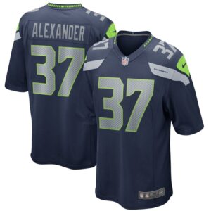 Shaun Alexander Seattle Seahawks Nike Game Retired Player Jersey - College Navy- 49Native