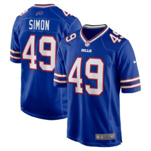 Shayne Simon Buffalo Bills Nike Game Jersey -  Royal- 49Native