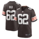 Siaki Ika Cleveland Browns Nike Team Game Jersey -  Brown- 49Native