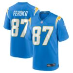 Simi Fehoko Los Angeles Chargers Nike  Game Jersey -  Powder Blue- 49Native