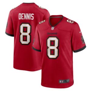 SirVocea Dennis Tampa Bay Buccaneers Nike Game Jersey - Red- 49Native